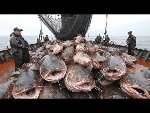 How Catfish Are Raised and Processed | Inside the Modern Catfish Farming Industry 🐟🏭