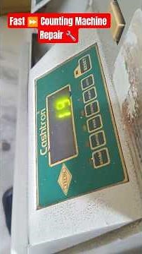 Bundle Note Counting Machine |How to Repair/Service Cash/Currency/#repair #repairing #money #shorts