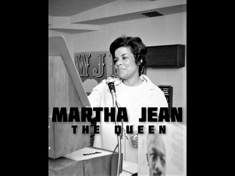 MARTHA JEAN THE QUEEN. 1400 AM. W.Q.B.H. DETROIT. VINTAGE RADIO.