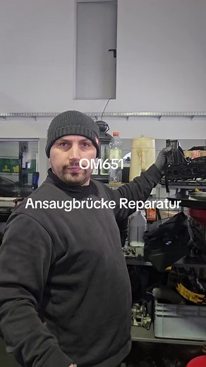 Mercedes-Benz OM651 Ansaugbrücke Reparatur Guide