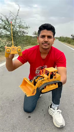 Remote controlled JCB