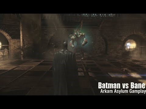 Batman vs Bane Boss Fight | Arkham Asylum Gameplay |Tamangji