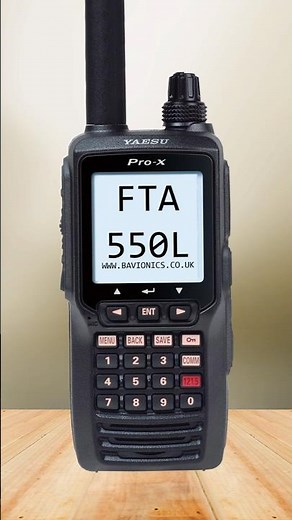 Yaesu FTA-550L | Best Handheld Aviation Radio #shorts #yaesu #yaesufta550l #handheldaviationradio