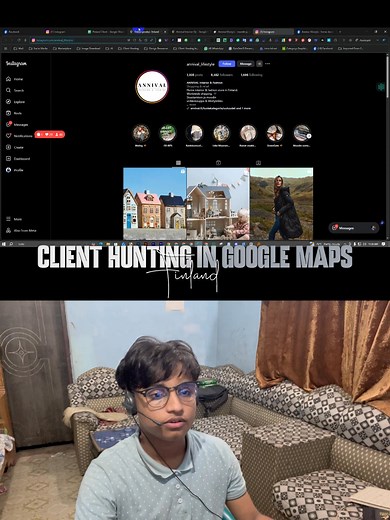 Client Hunting in google maps... Ajke amra Finland a jabo and eykane je koyta e-e-commerce store and Coffee shop ase sobgulate messege diye kaj anar tey korbo... | RM Raduwan Ahmed
