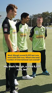 How’s your mental arithmetic #ThunderNation? 🧮 The Homestar Human Calculator Challenge puts our lads to the test 🔽 | Sydney Thunder