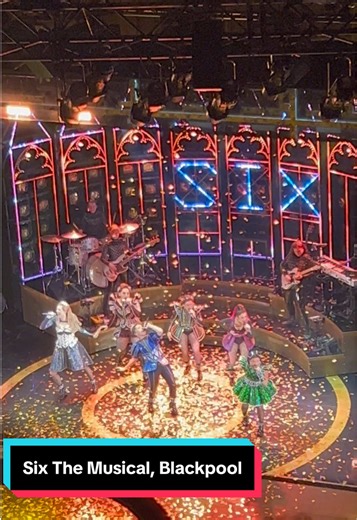 @SIX 👑 Divorce, Beheaded, Live! 🎤✨ . . #fyp #six #live #blackpool #musical