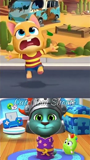 Backroom meme 😰😥 with talking Tom gold run #tom #funnymemes #reactionvideo #viralshorts