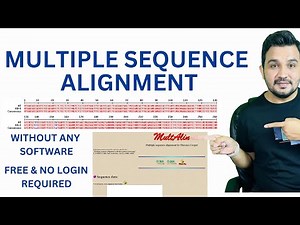 How to perform multiple sequence alignment without any software? | Mult Alin