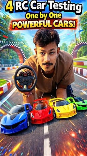 4ta Remote Control Car Test #shortsfeed #toys #trending