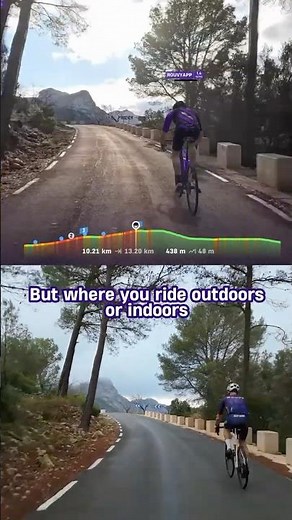 Indoor ≠ outdoor 🚴‍♂️ Combine both to get faster.