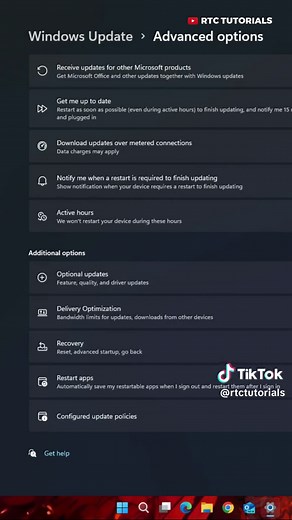 PC Tip You Should Know - Control Windows Update Delivery Optimization #pctips #windowstips #rtc #rtctutorials #windows10 #windows11