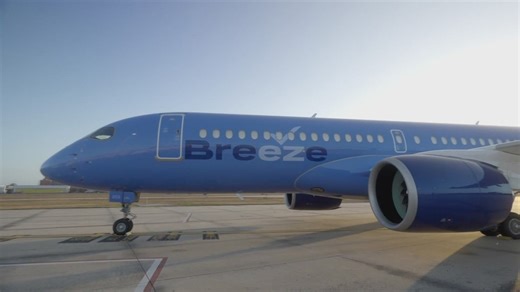 Breeze Airways to open crew base at Akron-Canton Airport, creating 61 new jobs