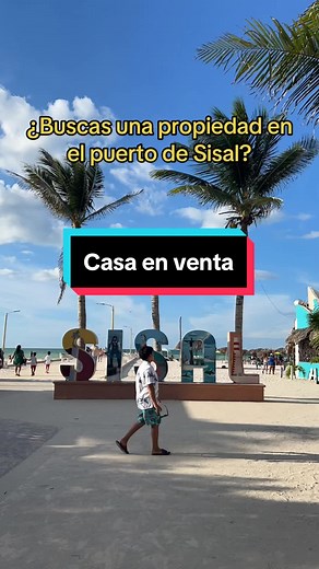 🌴CASA EN VENTA🌴 📍Sisal Yucatan #beachhouse #casadeplaya #realstate #sisal #yucatan #inversionyucatan Terreno: 10x44m / 440m2 Construcción: 200m2 •4 recámaras •4 baños •Sala y comedor abiertos •Cocina •Piscina Doble acceso por calle 🚶2 min de la playa 🚘3min del centro sisal ☎️ 9992759303