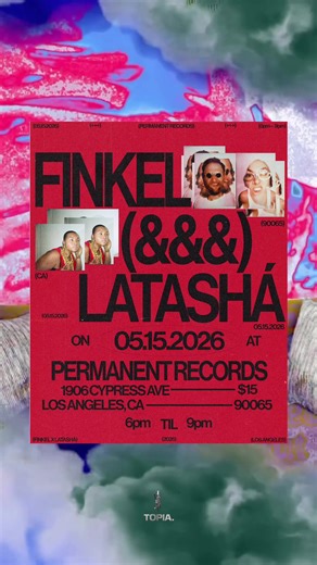 enter the world of @tash55.xyz @callmelatasha is taking the stage at Permanent Records Roadhouse in LA with @finkel_band @polartropica and if you've been following her journey, you know this moment is part of something much bigger than a show. this is what happens when an artist has the tools and community to build their world on their own terms. that's what TOPIA is here for. you're looking at the work of an alchemist. come witness it live. tickets in bio.