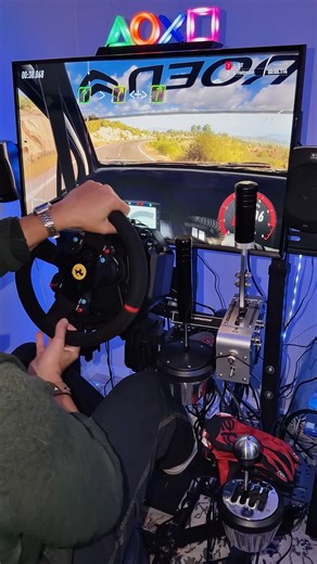 Rally from the cockpit view 🚘💥 Can you keep it on the road? #dirtrally2 #simracing #ps5