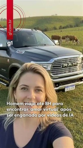 Mulher criada por IA fez homem acreditar ser 'pretendente virtual' e viajar de MA a MG