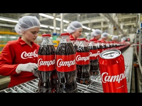 Inside the Largest Campa Cola Factory 2026 – Reliance's Mega Plant Full Process