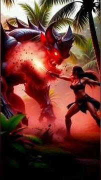 Monster Attacks the Warrior | Brutal Fantasy Fight Cinematic ⚔️🔥