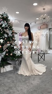 The perfect festive wedding dresses for 2024 ! Gorgeous new Justin Alexander collection in store now 🤍✨Book your appointment directly via our website ! | TDR Bridal - Birmingham
