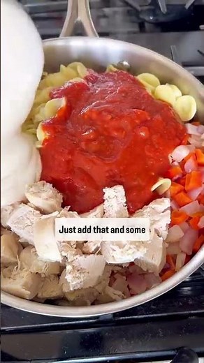CHICKEN ALFREDO MARINARA BAKE | Creamy & Zesty 30-Minute Dinner