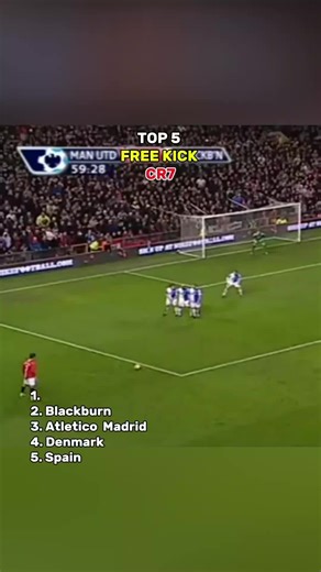 top 5 free kick cr7 part 2