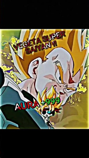 Vegeta's Coldest Super Saiyan Transformation 🥶✨#DragonBallZ #Vegeta