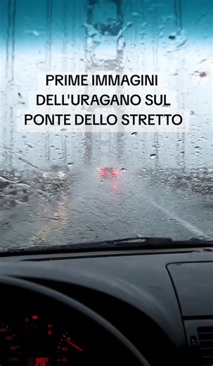 Hurricane Footage Over the Bridge