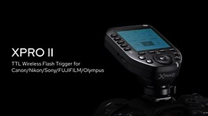Godox XPRO II C/N/S/F/O TTL Wireless Flash Trigger Godox X Pro 2 Camera Trigger