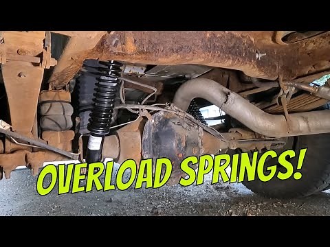 GMC & Chevy Load Adjusting Shock Install (overload shocks!)