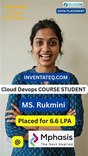 DevOps Felt Overwhelming → Now Handling It at Mphasis (6.6 LPA)