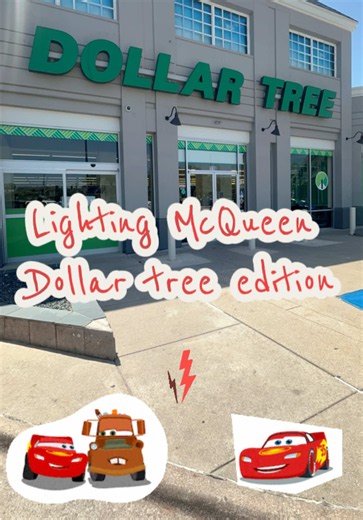 Lightning McQueen Dollar Tree Edition: A Cool New Find! ⚡️🚘