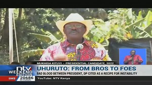 UHURUTO: From Bros To Foes: A section of leaders have raised concerns that the strained relationship between President Uhuru Kenyatta and DP Ruto is affecting the stability of the country. #NTVWeekendEdition | NTV Kenya