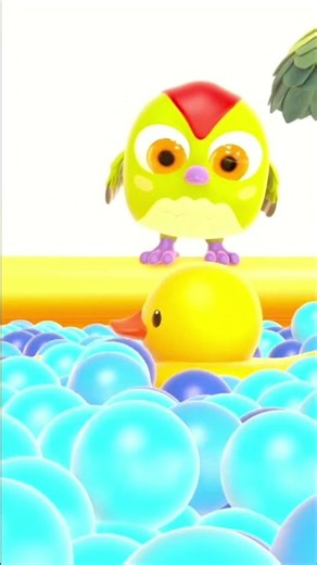 Hop Hop the owl and Peck Peck the woodpecker are playing along to a song. #shorts