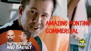 The Professor and Barney have dug up an amazing commercial from Indian starring ex-Australia Captain Ricky Ponting's face...but someone else's voice. Feb 2020 on The Nightwatchmen on Fox Cricket 501 | The Professor and Barney