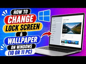 How to Change Lock Screen Picture & Wallpaper on Windows (10 or 11 PC)