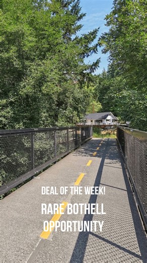 A nearly half-acre private oasis with NO HOA is available in downtown Bothell, and the price just got updated! This is the kind of opportunity you wait decades for. You get a charming 3-bed home plus an empty adjacent buildable lot, all for $999,999. It's been with the same family for almost 30 years, and it's your turn to dream big. Whether you want to live in one, build on the other, or just enjoy the massive private yard, the potential here is limitless. Plus, maintenance is done: New roof, n