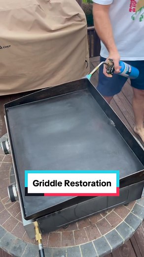 Stuff happens and sometimes you end up with a rusty griddle. In this video I show how I restored a neglected griddle for a friend. No griddle is too far gone to bring back to life! Let me know if you have any questions. #griddle #blackstone #restoration #refurbish #renew #cleangriddle #rustremoval #rustedgriddle #rustprevention @Blackstone Griddles @Crisbee @Dawnpowerwash