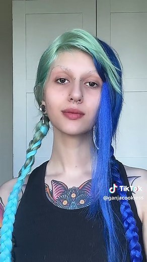 YUUUUUH u guys have been asking for a jinx cosplay since the day i dyed my hair blue