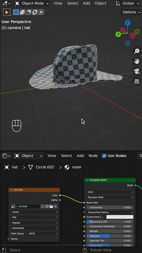 Create UV Grid - Blender Tips