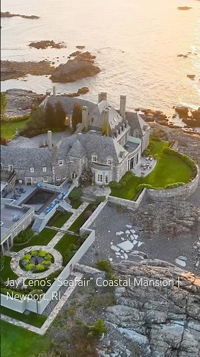 Celebrity Mansions | Jay Leno’s Seafair Coastal Mansion in Newport #celebrityhomes #mansion #luxury