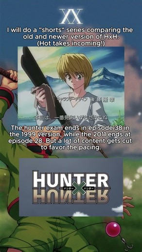 HxH 1999 X HxH 2011. Witch one do you prefer? #hunterxhunter