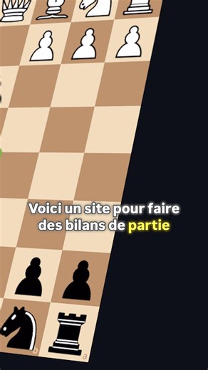 Voici Comment Faire des Bilans de Parties d’Échecs Gratuitement ! #chess #échecs