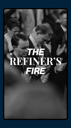 The refiner's fire is the loving and purposeful work of the Lord through the Holy Spirit, removing from the believer that which does not belong until the believer becomes a complete reflection of the Refiner. | Donnie Swaggart