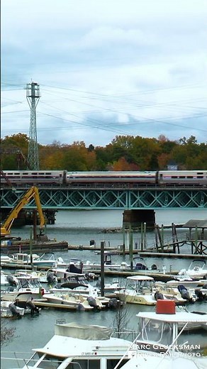 Amtrak's Geometry Train Inspection (Cos Cob, CT) #shorts