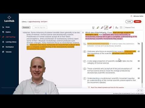 How to Strengthen a LSAT Claim Using Logical Reasoning Drill Set 4