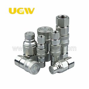 [Hot Item] Flat Face Coupler High Pressure Hydraulic Quick Coupling Hydraulic Hose Disconnector