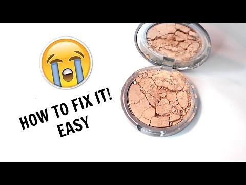 How to Fix Broken Highlighter I makeup