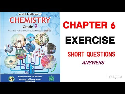 Chemistry 9th NBF Chapter 6 Conceptual Short Questions Answers|| FBISE chemistry 9th NBF SOLUTION