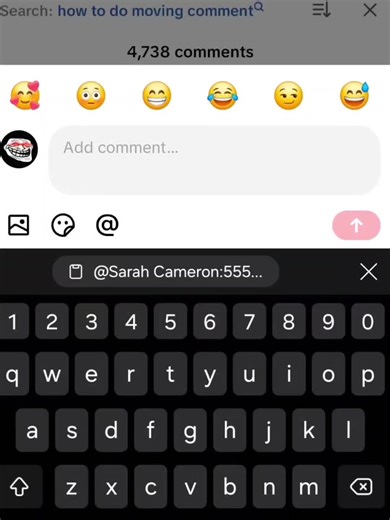5555 comment tutorial wait for last movement #fyp #unbelivable #comment #comment