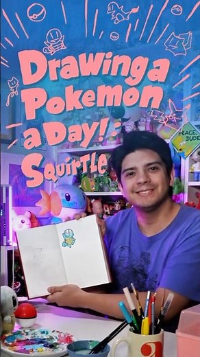 Squirtle!💧Based on a squirrel? 🐿️ #illustration #pokemon #cartoon #drawing #pokemongo